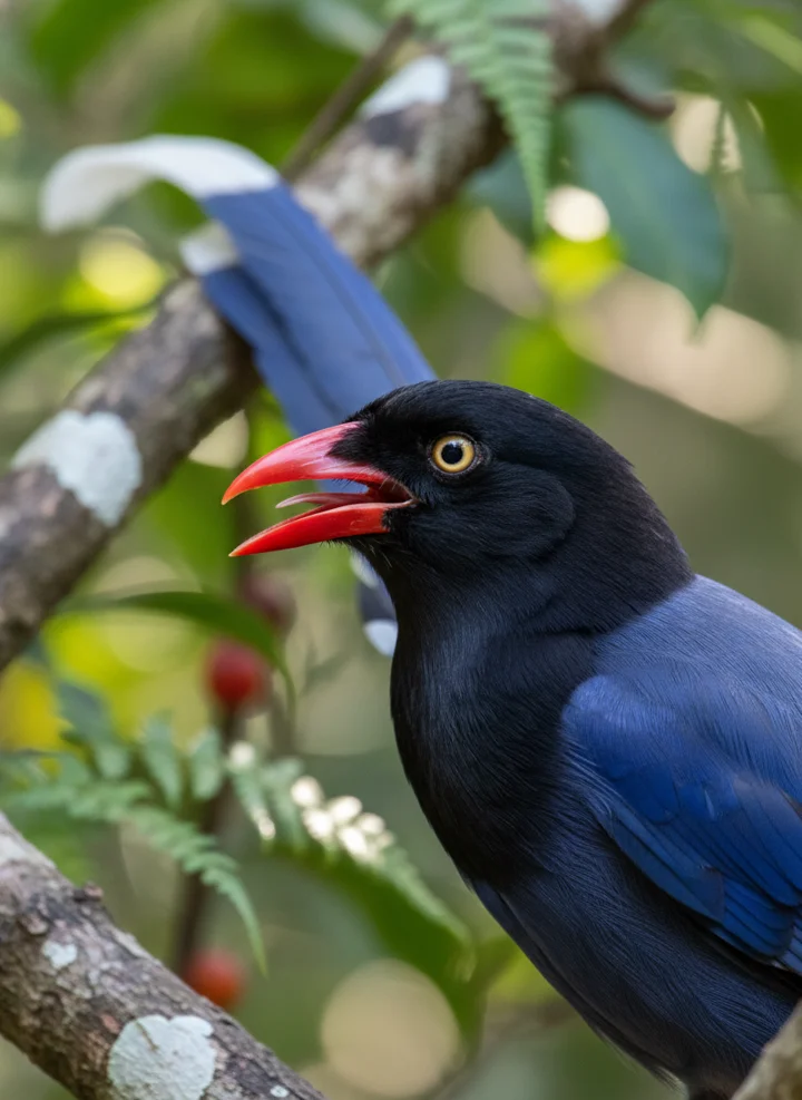 Blue Magpie card artwork